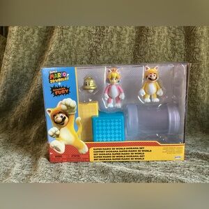 Nintendo Super Mario 3D World Diorama Set